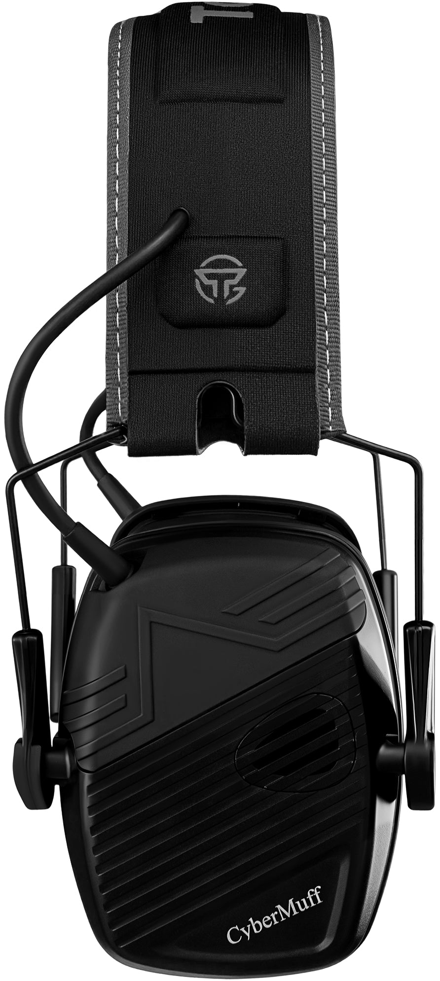 TacGuru CyberMuff E – Electronic Shooting Ear Protection Earmuffs, NRR 24 dB, Gun Range Hearing Protection for Shooters