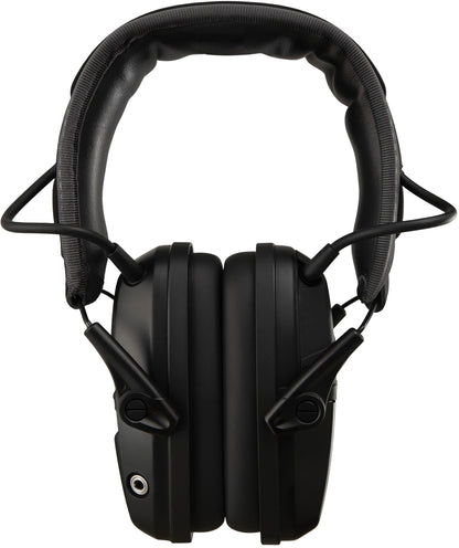 TacGuru CyberMuff E – Electronic Shooting Ear Protection Earmuffs, NRR 24 dB, Gun Range Hearing Protection for Shooters