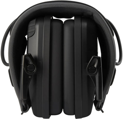 TacGuru CyberMuff E – Electronic Shooting Ear Protection Earmuffs, NRR 24 dB, Gun Range Hearing Protection for Shooters