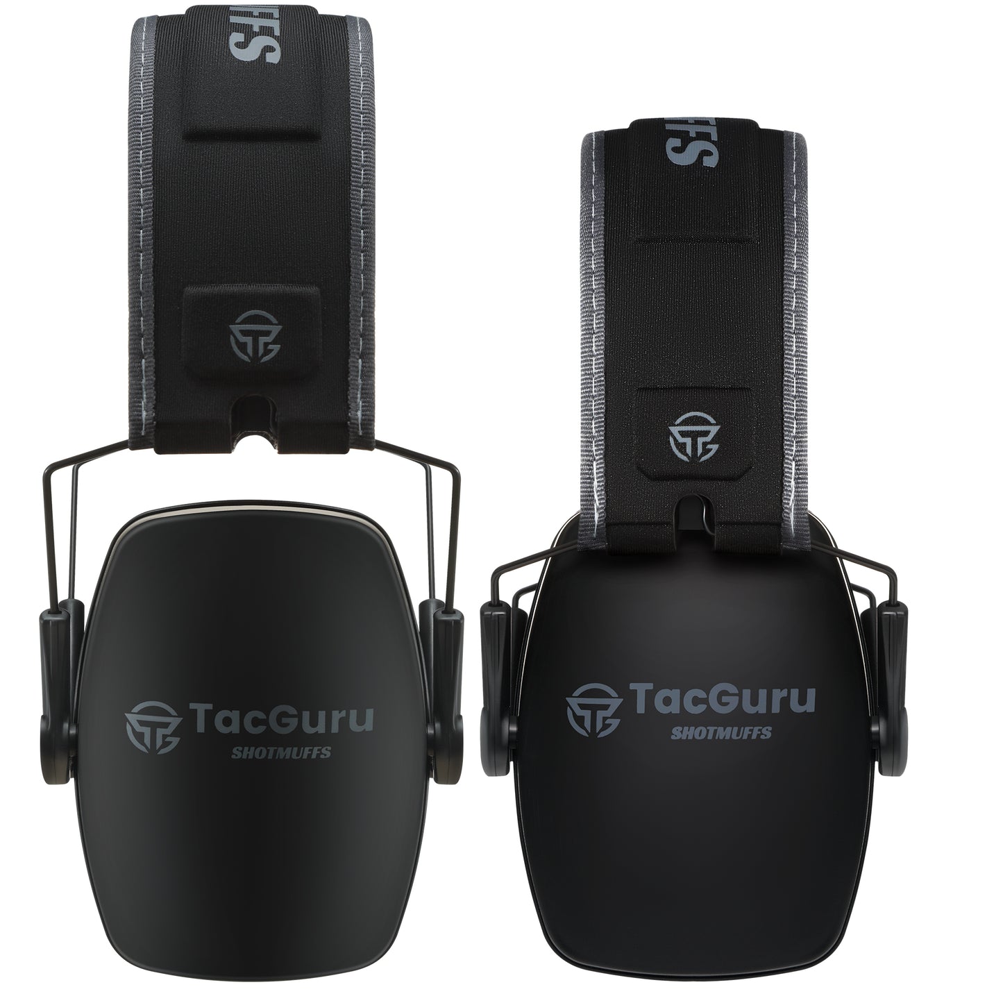 TacGuru SHOTMUFFS A – Passive Shooting Ear Protection Earmuffs, NRR 25 dB, Gun Range Hearing Protection for Shooters