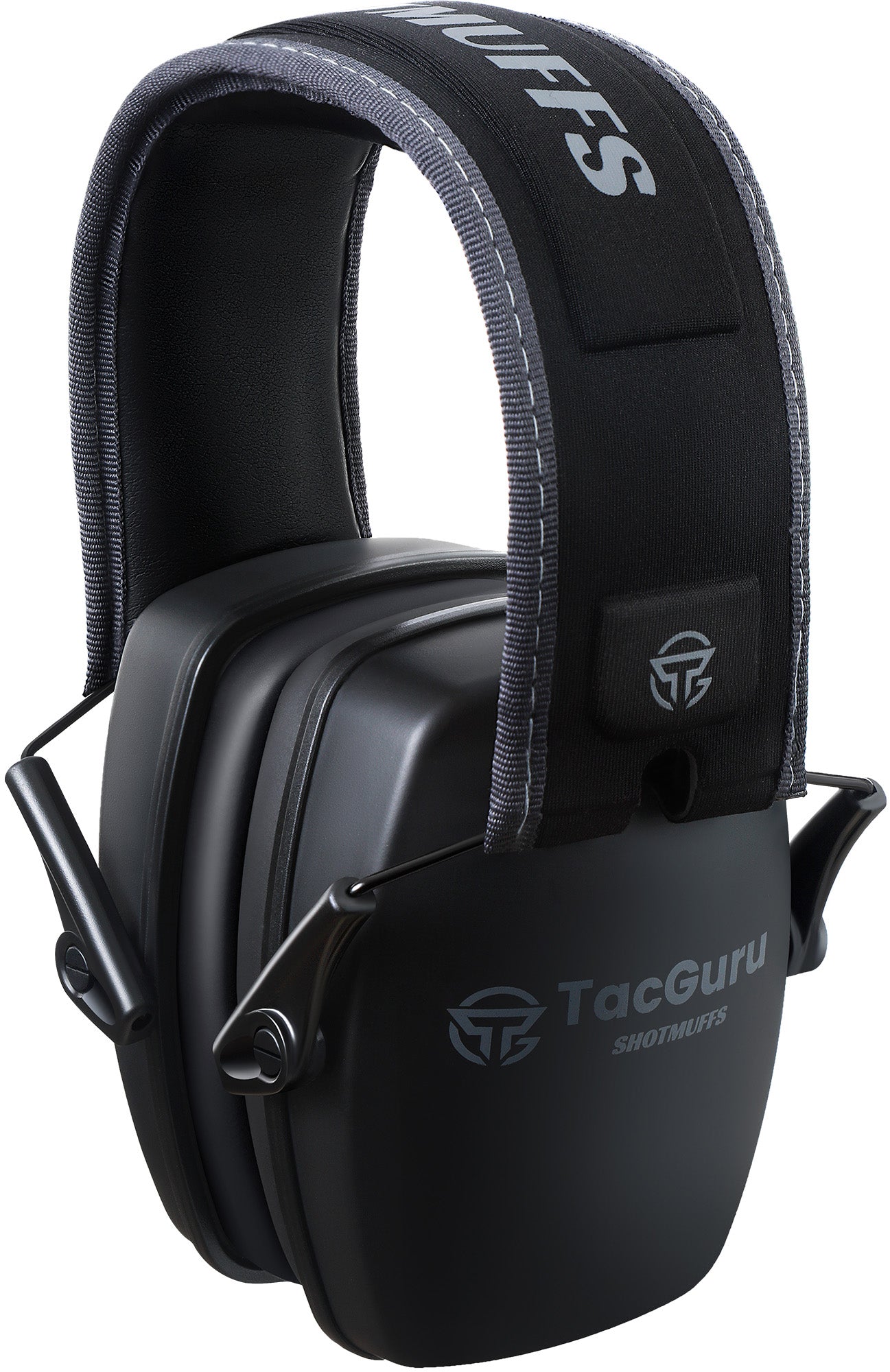 TacGuru SHOTMUFFS A – Passive Shooting Ear Protection Earmuffs, NRR 25 dB, Gun Range Hearing Protection for Shooters