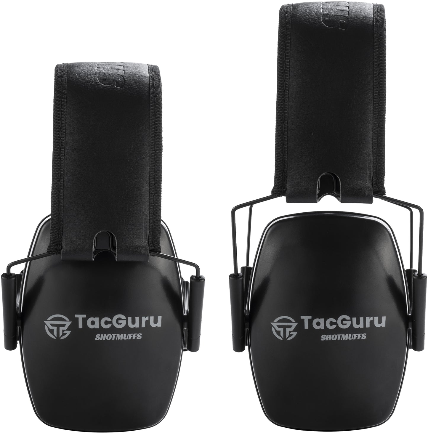 TacGuru SHOTMUFFS A Lite – Passive Shooting Ear Protection Earmuffs, NRR 25 dB, Gun Range Hearing Protection for Shooters