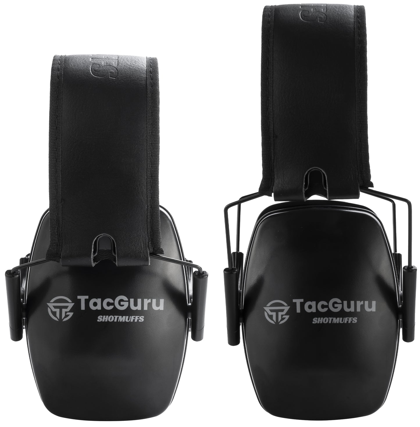 TacGuru SHOTMUFFS B Lite – Passive Shooting Ear Protection Earmuffs, NRR 27 dB, Gun Range Hearing Protection for Shooters