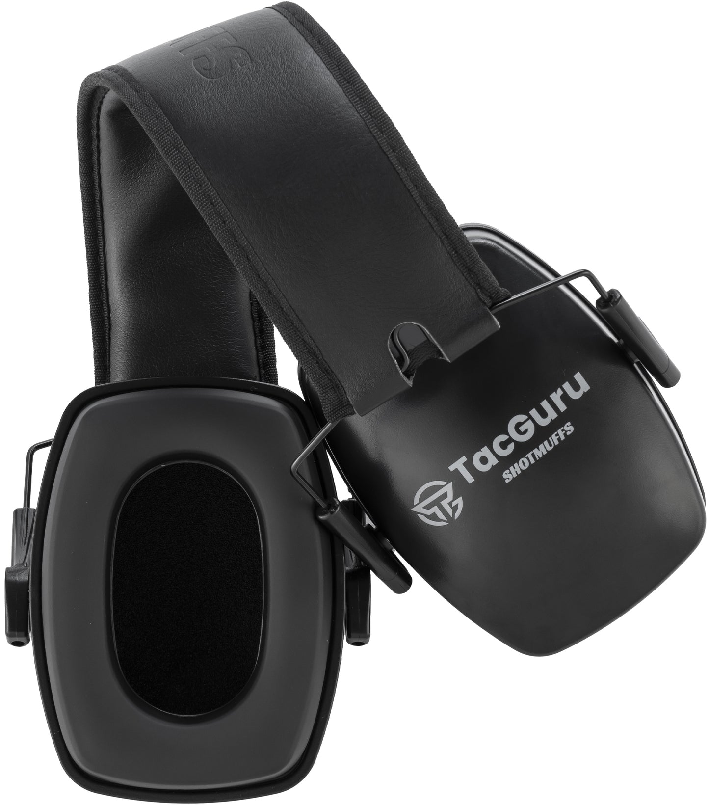 TacGuru SHOTMUFFS B Lite – Passive Shooting Ear Protection Earmuffs, NRR 27 dB, Gun Range Hearing Protection for Shooters