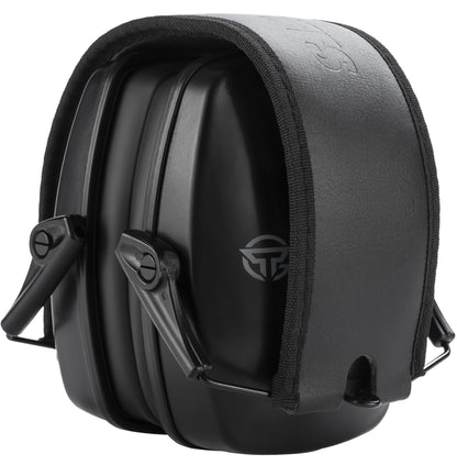 TacGuru SHOTMUFFS B Lite – Passive Shooting Ear Protection Earmuffs, NRR 27 dB, Gun Range Hearing Protection for Shooters