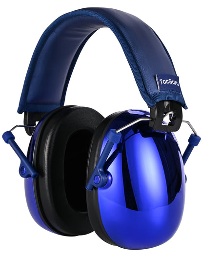 TacGuru 130 Gemstones Edition, Kids Ear Protection Earmuffs, Hearing Protection for Kids, One Size for 3-16 Yr Old