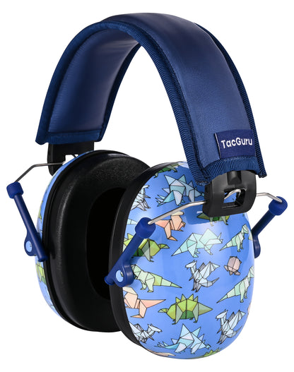 TacGuru 130 Special Edition, Kids Ear Protection Earmuffs, Hearing Protection for Kids, One Size for 3-16 Yr Old