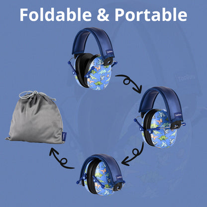 TacGuru 130 Special Edition, Kids Ear Protection Earmuffs, Hearing Protection for Kids, One Size for 3-16 Yr Old