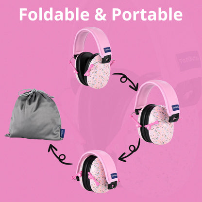 TacGuru 130 Special Edition, Kids Ear Protection Earmuffs, Hearing Protection for Kids, One Size for 3-16 Yr Old