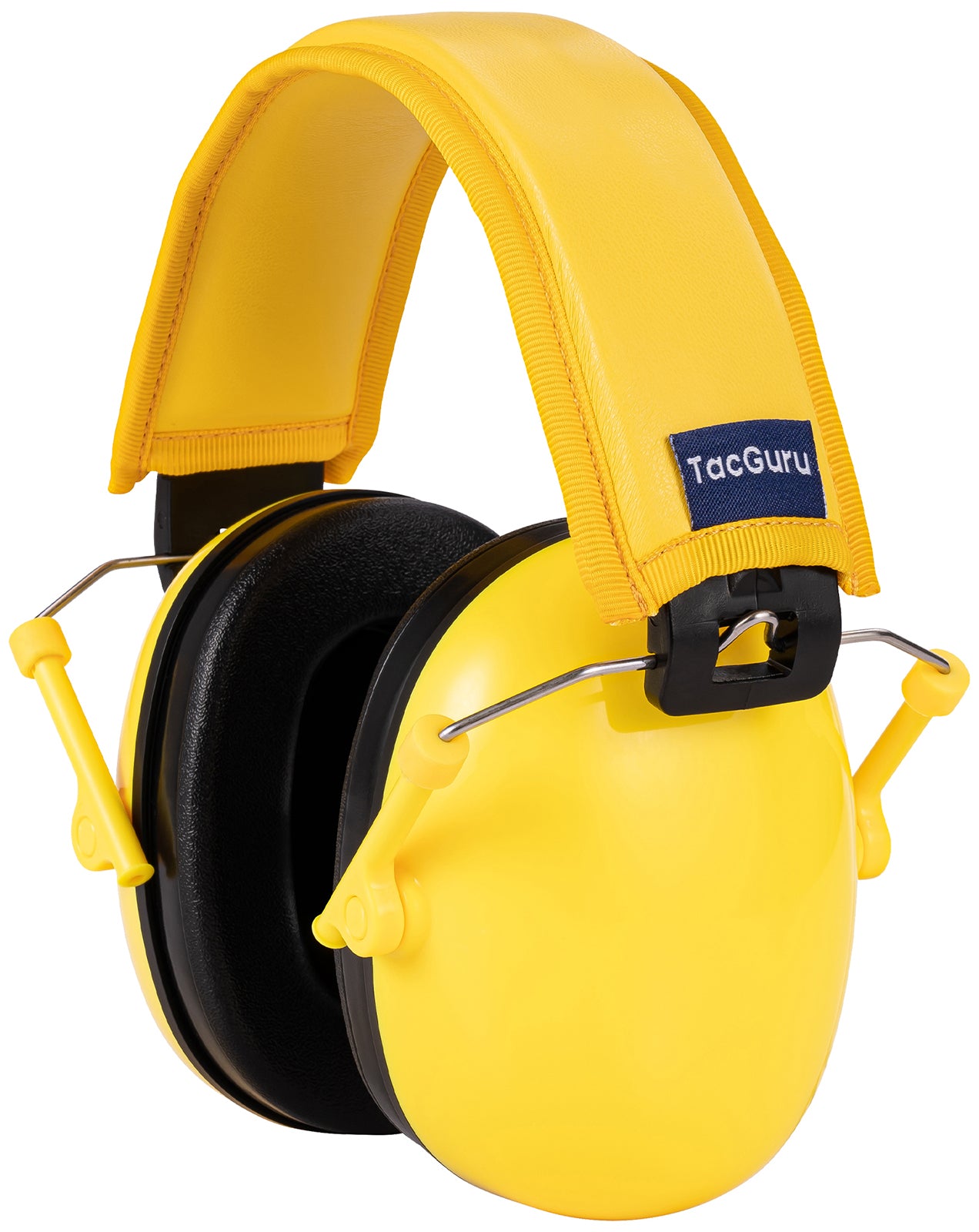 TacGuru 130 Solid Color Edition, Kids Ear Protection Earmuffs, Hearing Protection for Kids, One Size for 3-16 Yr Old