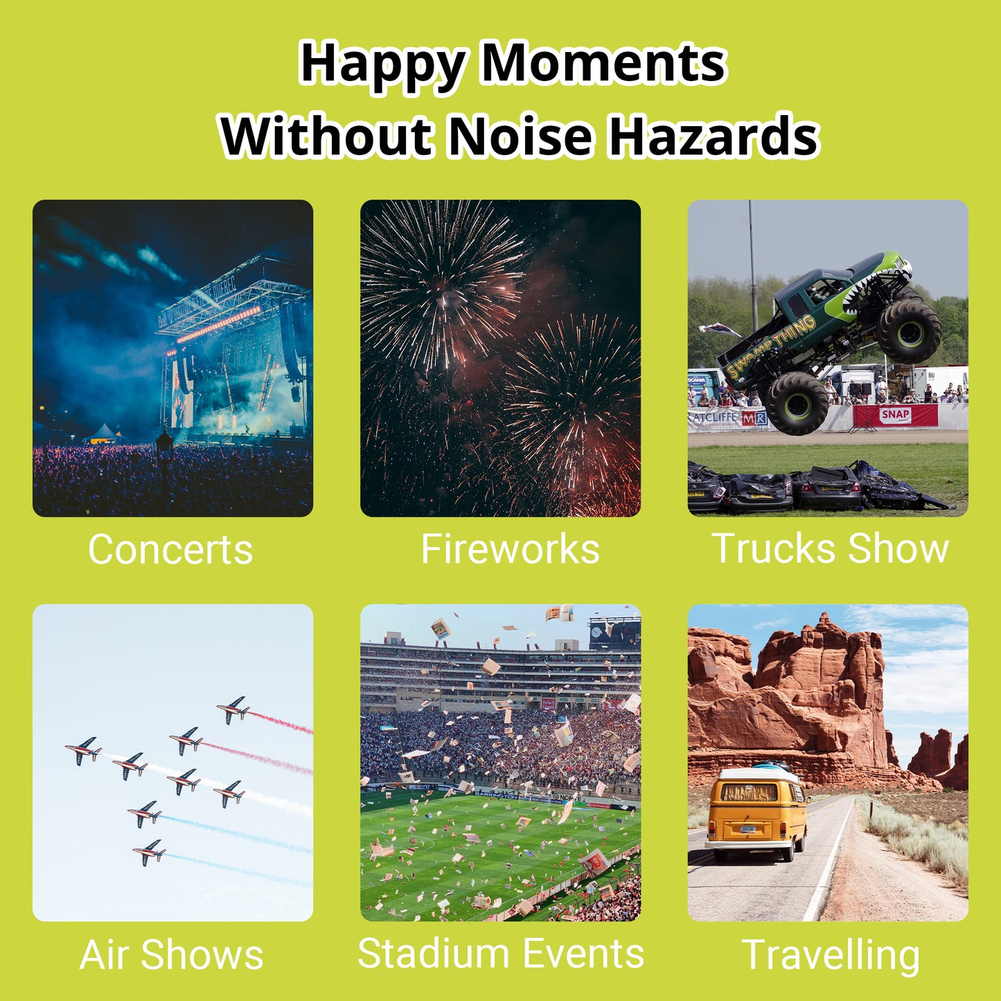 TacGuru 130 Solid Color Edition, Kids Ear Protection Earmuffs, Hearing Protection for Kids, One Size for 3-16 Yr Old