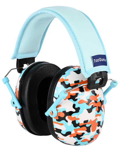 TacGuru 130 Special Edition, Kids Ear Protection Earmuffs, Hearing Protection for Kids, One Size for 3-16 Yr Old