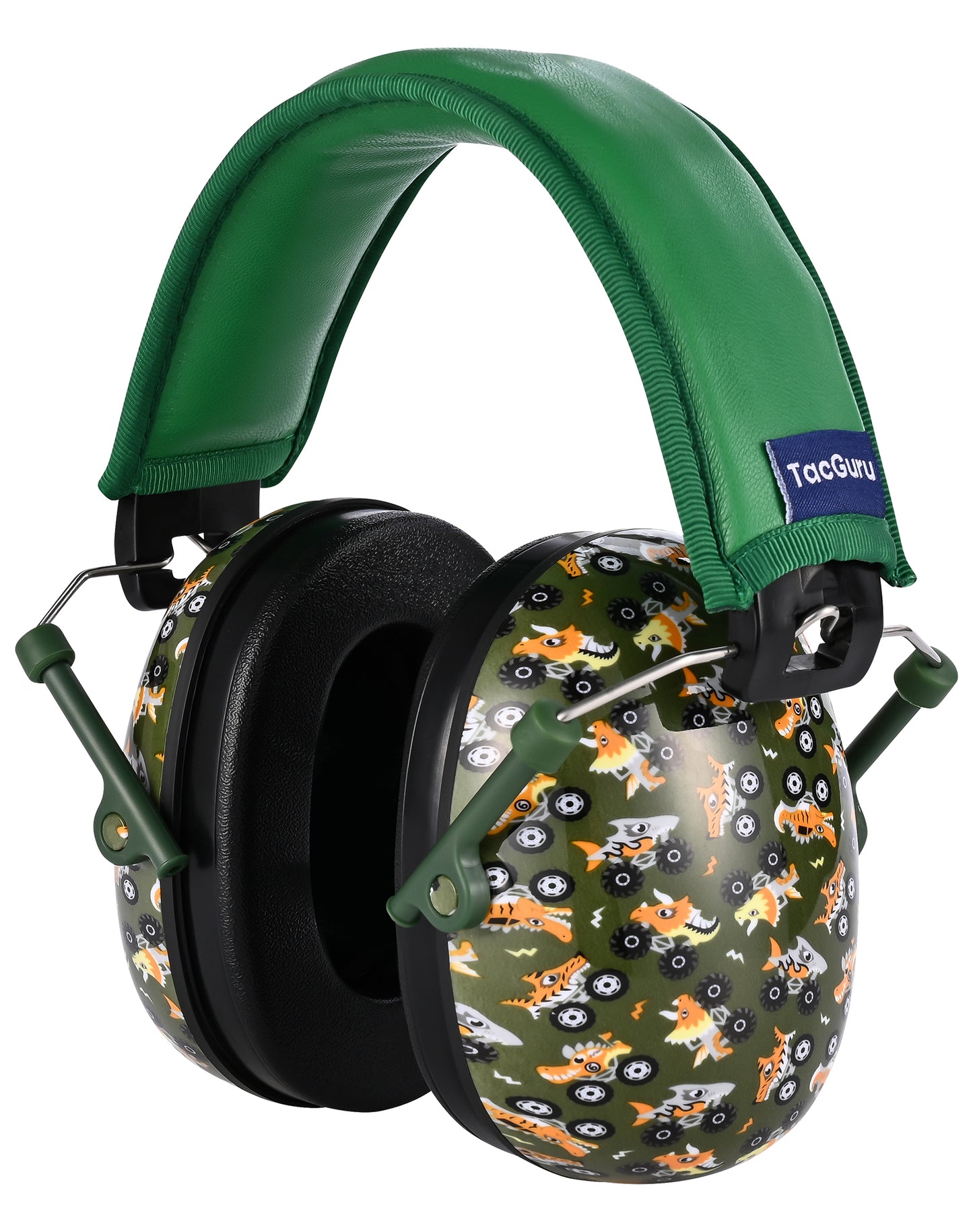 TacGuru 130 Special Edition, Kids Ear Protection Earmuffs, Hearing Protection for Kids, One Size for 3-16 Yr Old