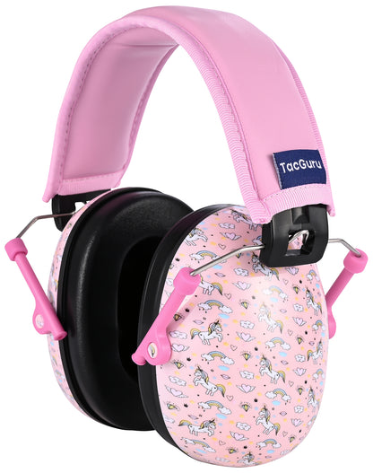 TacGuru 130 Special Edition, Kids Ear Protection Earmuffs, Hearing Protection for Kids, One Size for 3-16 Yr Old