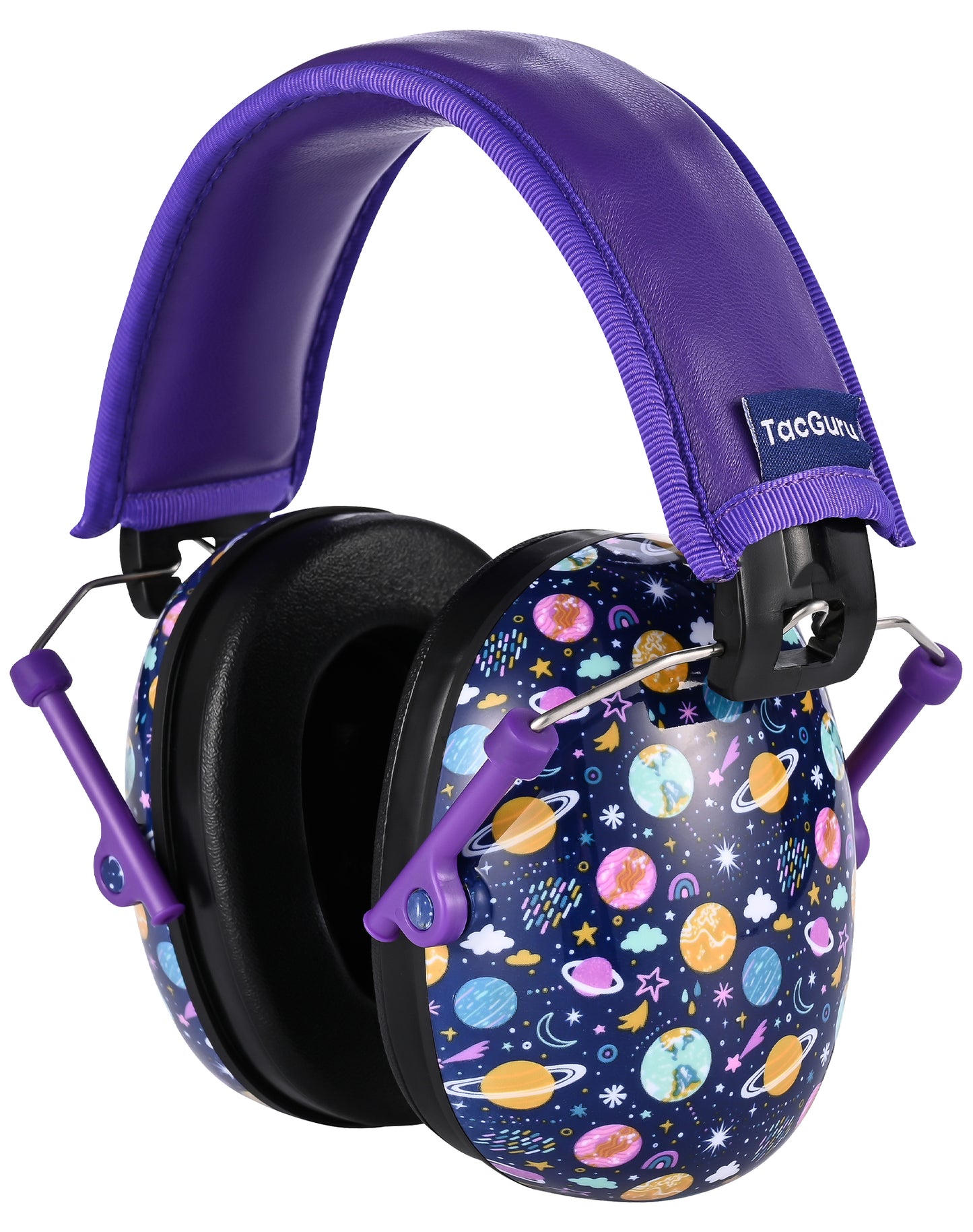 TacGuru 130 Special Edition, Kids Ear Protection Earmuffs, Hearing Protection for Kids, One Size for 3-16 Yr Old
