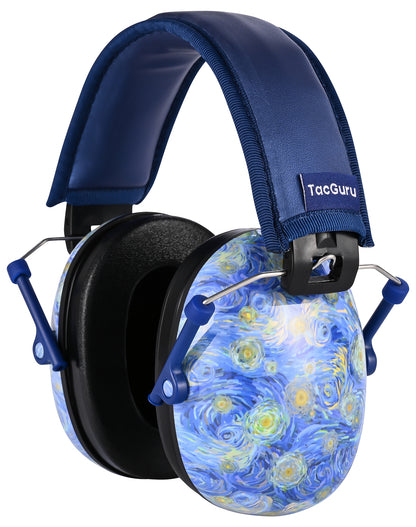 TacGuru 130 Special Edition, Kids Ear Protection Earmuffs, Hearing Protection for Kids, One Size for 3-16 Yr Old